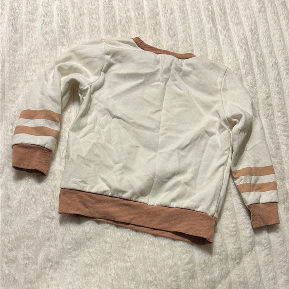 Toddler Girls' Bluey Chenille Fleece Pullover Sweatshirt in cream - Picture 9 of 15